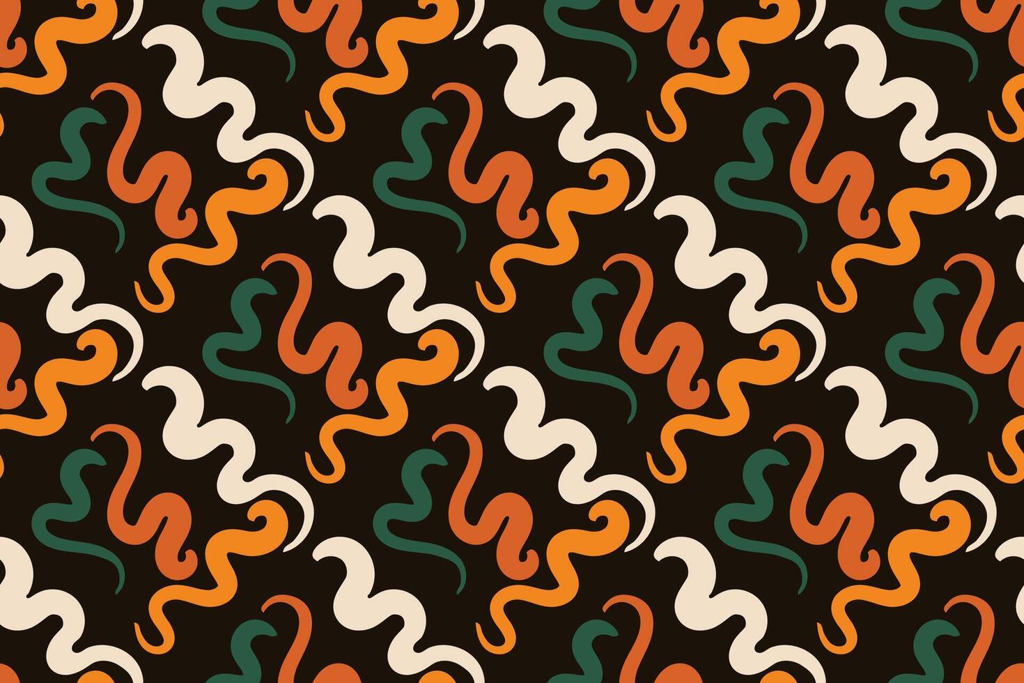 Afrikaanse mode naadloos patroon ornament in levendig kleuren, afbeelding kunst en abstract achtergrond voor kleding stof afdrukken, sjaal, sjaal, tapijt, hoofddoek, zakdoek vector