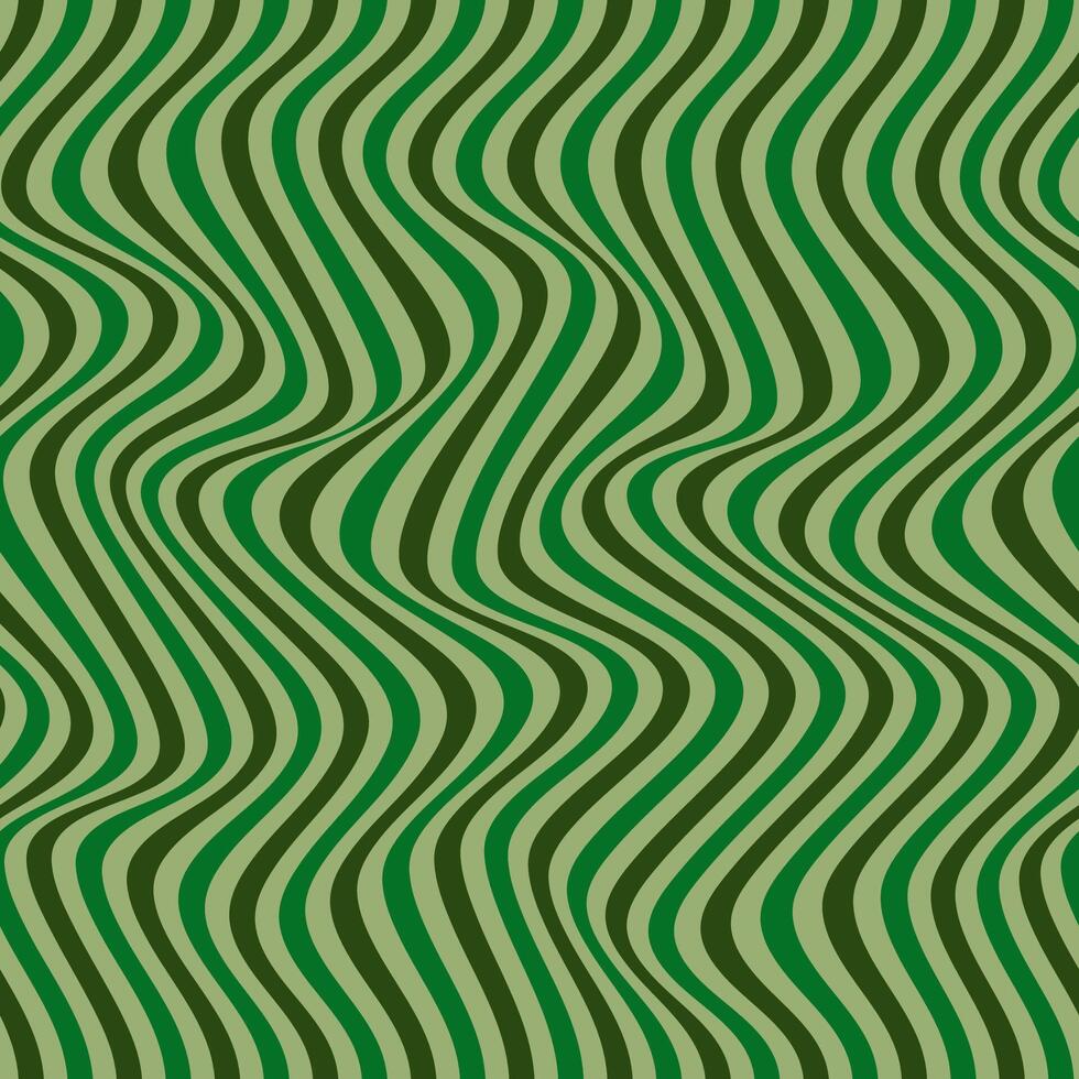 gestreept golvend naadloos patroon van groen tinten. een ontwerp concept voor vieren st. Patrick s dag vector