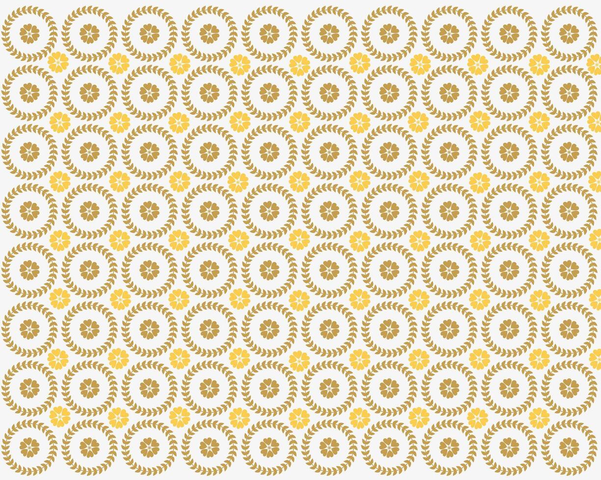een behang patroon met een ontwerp dat zegt zonnebloemen Aan het. vector