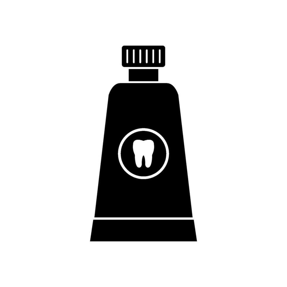 tandpasta geïllustreerd Aan wit achtergrond vector