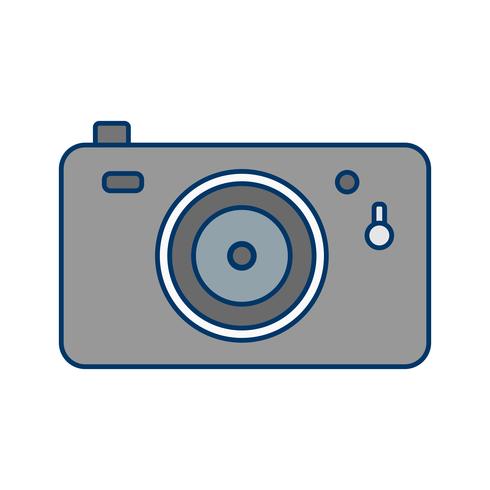 Camera pictogram vectorillustratie vector