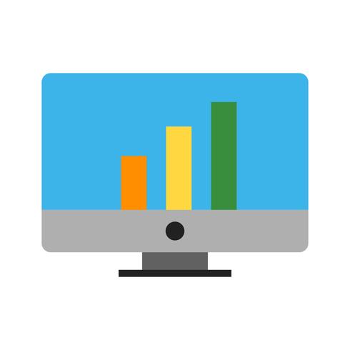 Vector statistieken pictogram