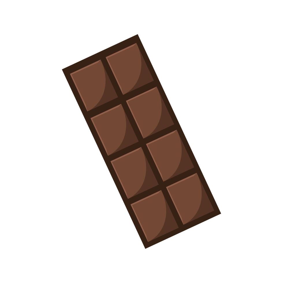 vector chocola bar snoep icoon geïsoleerd