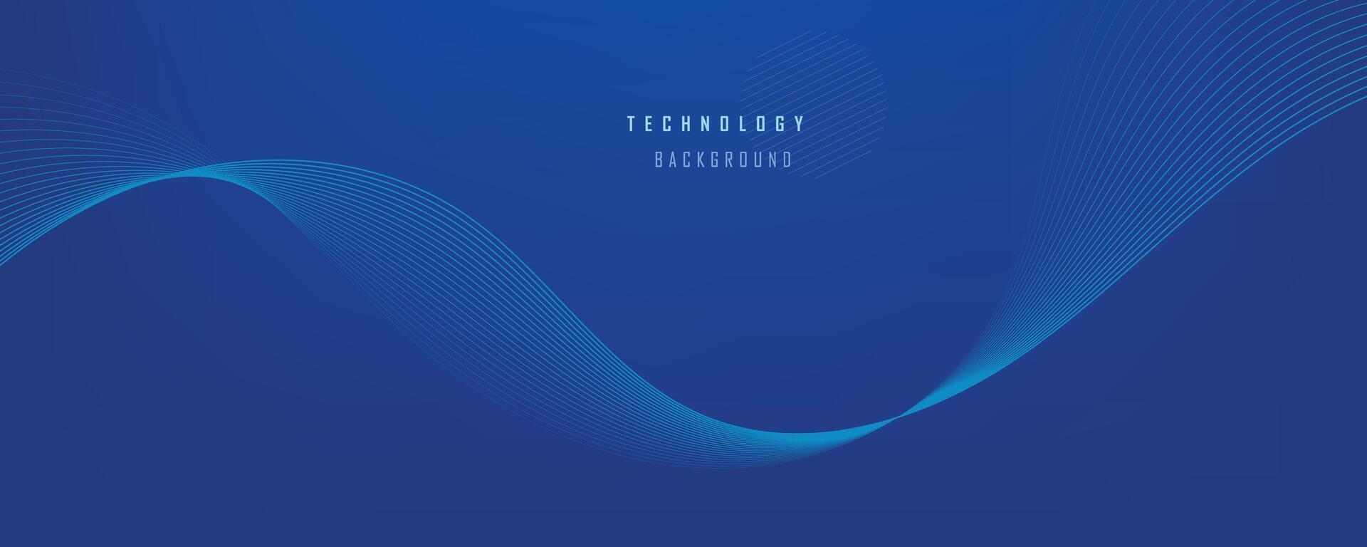 abstract vector blauw technologie achtergrond. eps10
