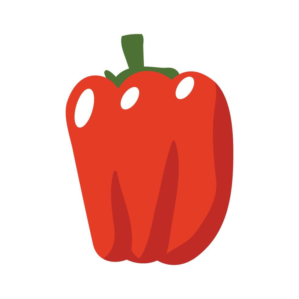 vector paprika's fruit ontwerpen abstract illustratie vector