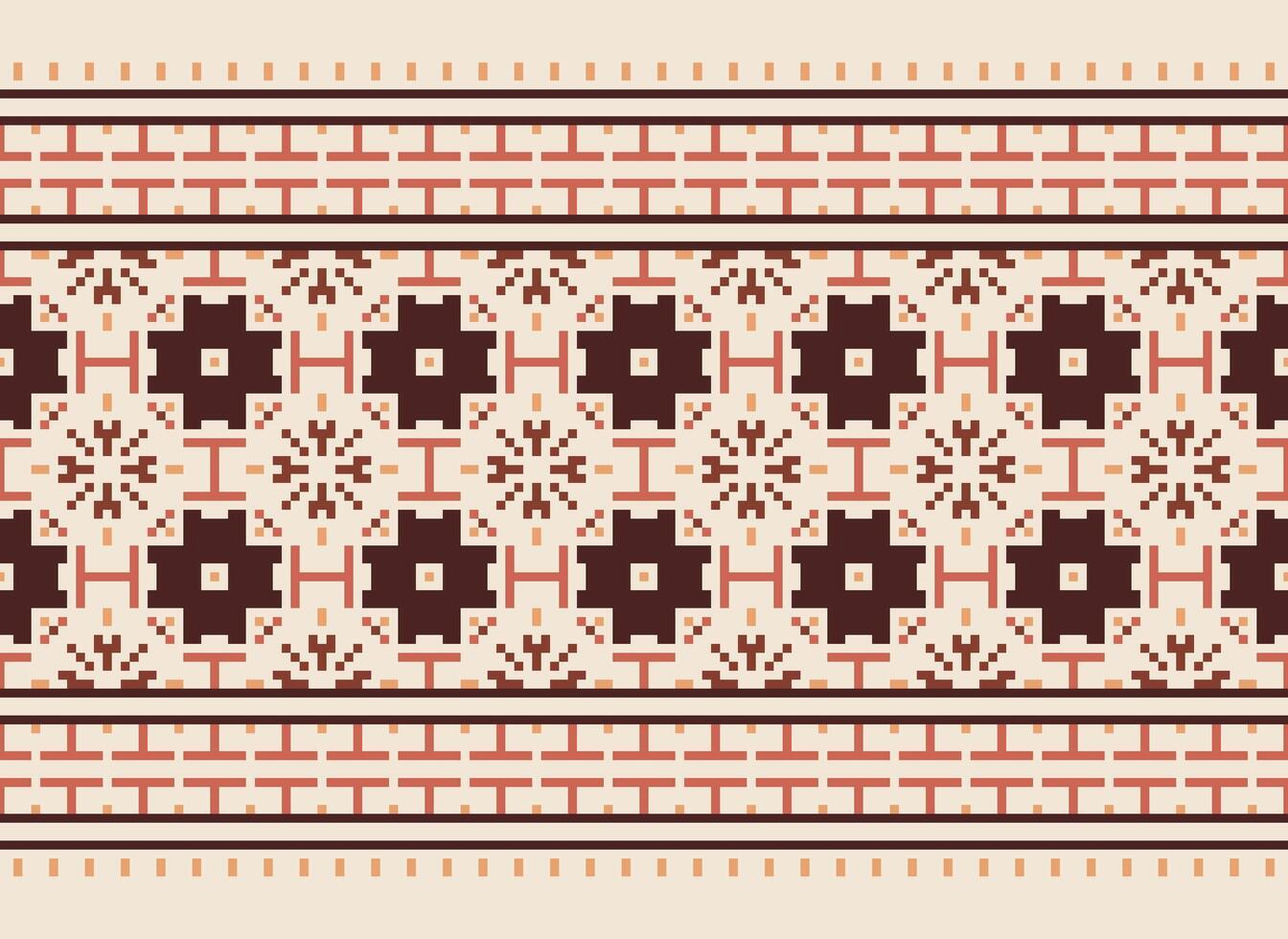 een mooi textiel digitaal ontwerp reeks van damast mughal paisley sier- ikat etnisch kruis steek patroon decor grens retro luxe stijl behang geschenk kaart kader voor Dames kleding voorkant terug dupatta vector