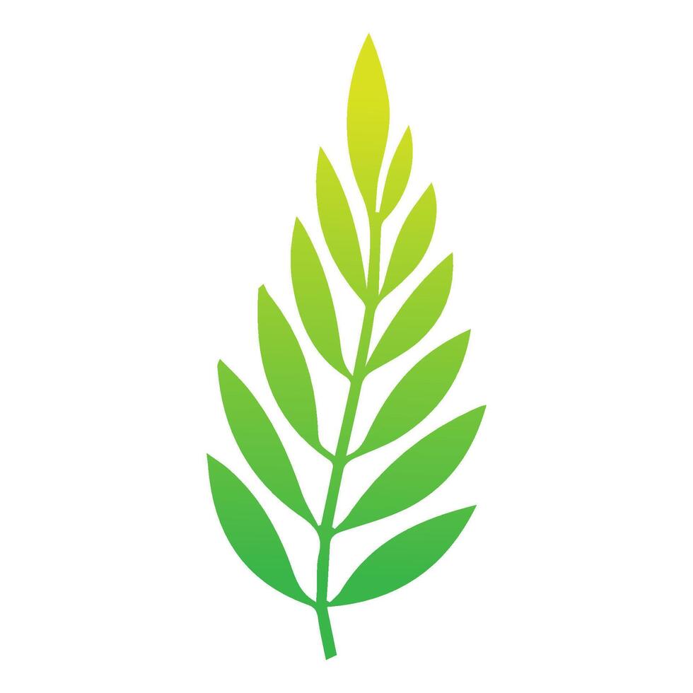 groen blad icoon. bladeren icoon Aan geïsoleerd achtergrond. verzameling groen blad. elementen ontwerp voor natuurlijk, ecologisch, veganistisch, bio etiketten. vector illustratie