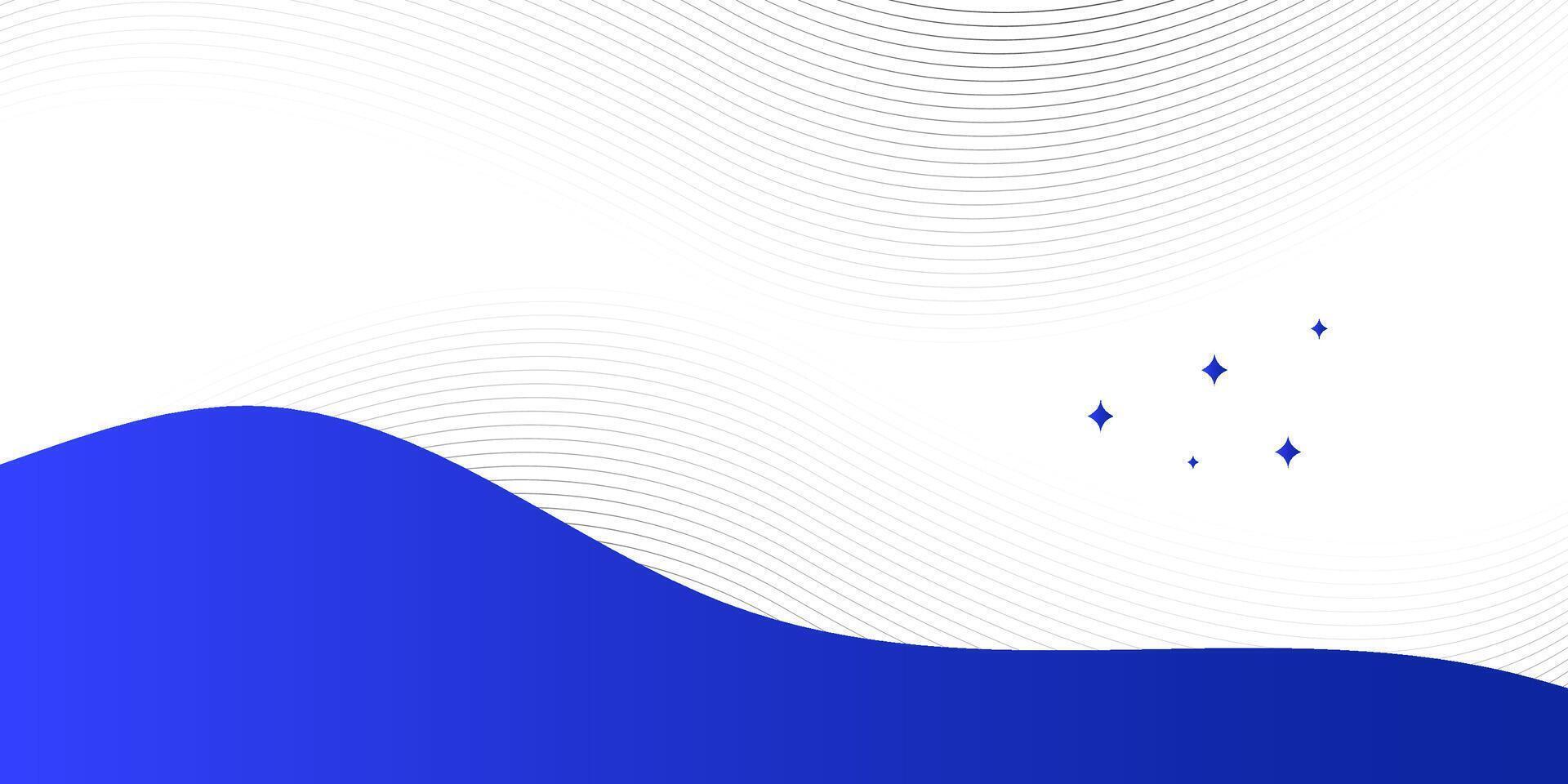 blauw abstract achtergrond met Golf. in beweging lijnen ontwerp element. vector