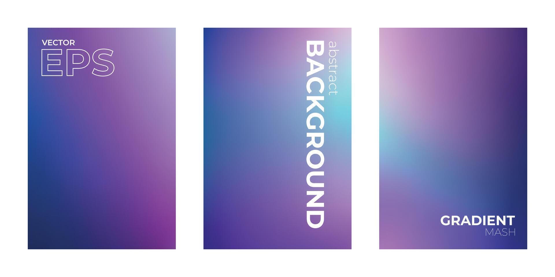 blauw en Purper helling achtergrond voor artistiek projecten vector