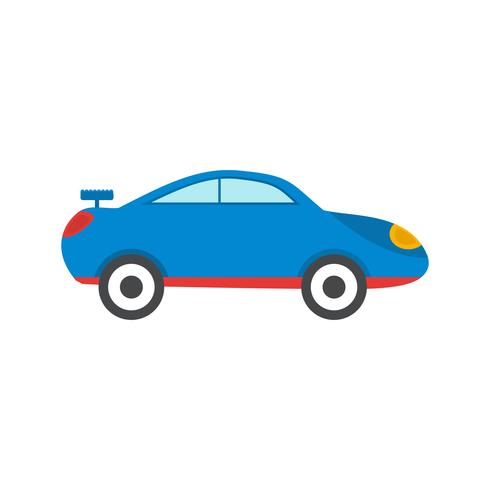 Vector sportwagen pictogram