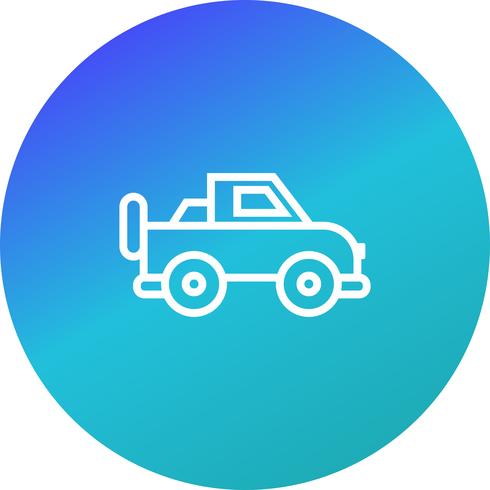 vector jeep pictogram