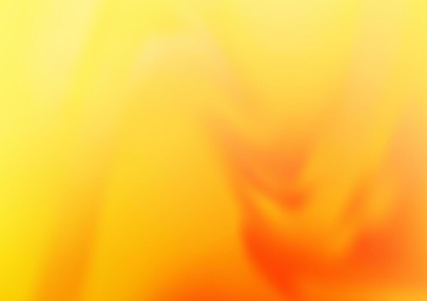 lichtgele, oranje vector glanzende abstracte achtergrond.