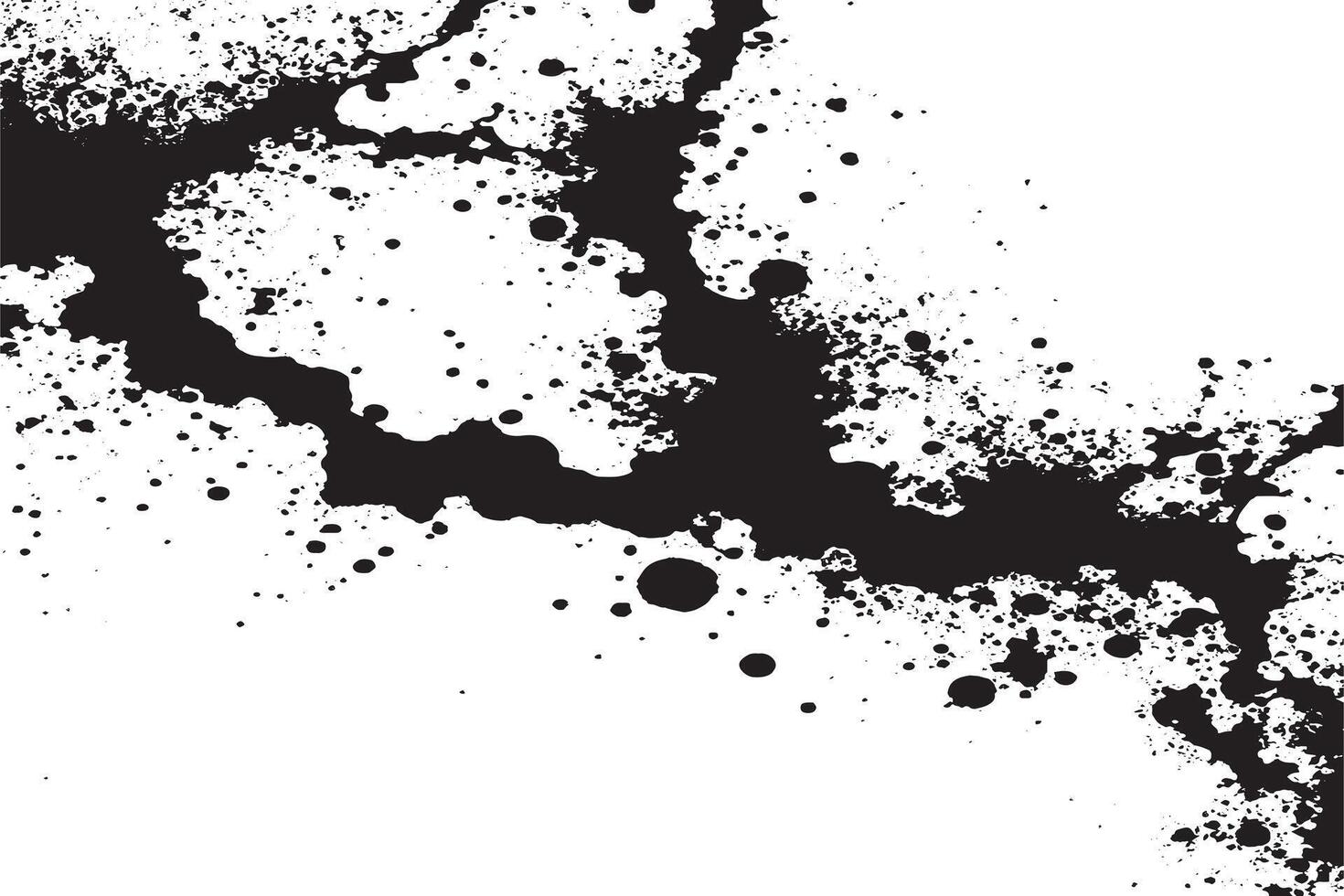 zwart grunge monochroom structuur vector sjabloon voor achtergrond textuur. abstract structuur