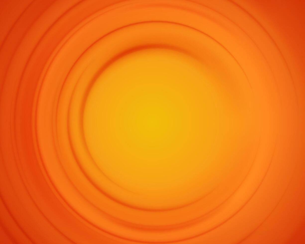 warm oranje abstract achtergrond met overlappende cirkels vector