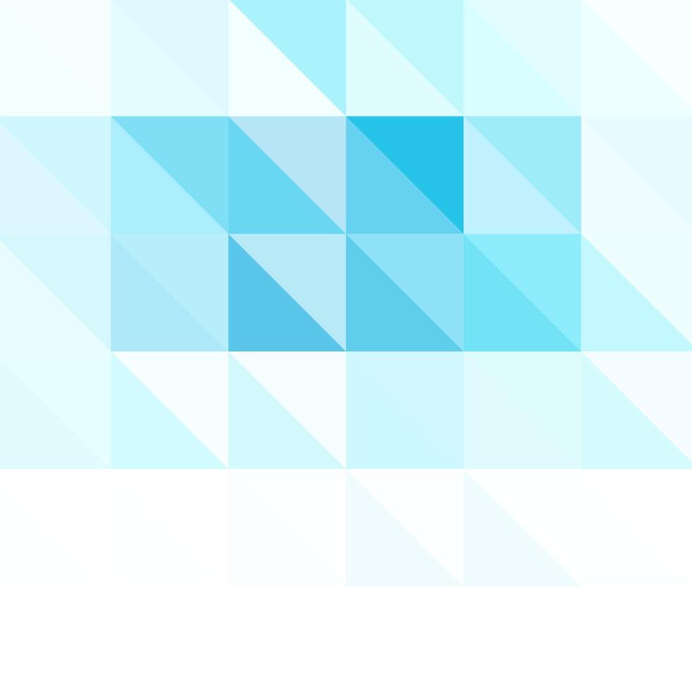 blauw driehoeken Aan wit achtergrond vector