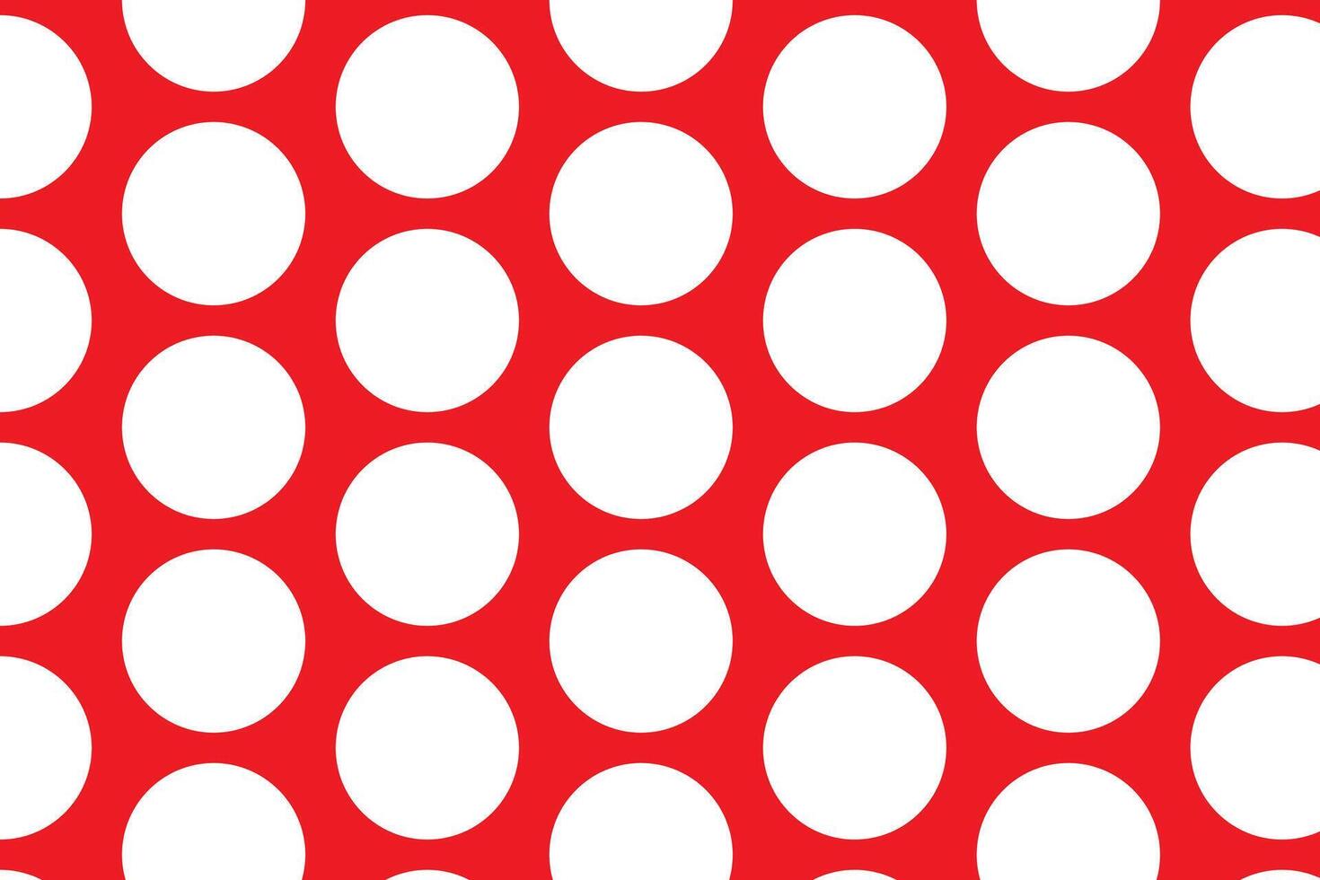 een rood en wit patroon met wit sterren Aan het een rood achtergrond met wit dots en dots vector