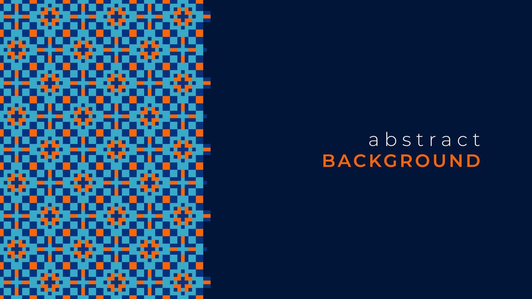 abstract Islamitisch meetkundig patroon pixel ontwerp vector