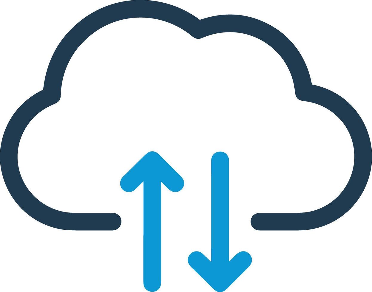 wolk icoon symbool vector afbeelding. illustratie van de hosting opslagruimte ontwerp beeld