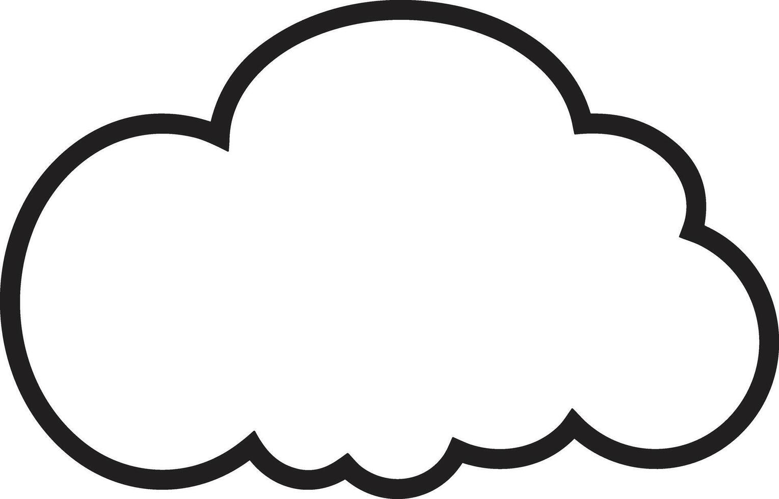 wolk icoon symbool vector afbeelding. illustratie van de hosting opslagruimte ontwerp beeld