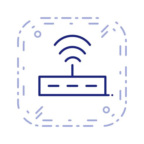 Vector Routerpictogram