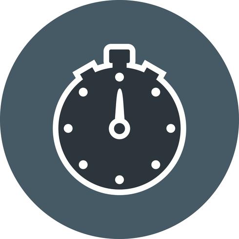 Vector chronometer pictogram