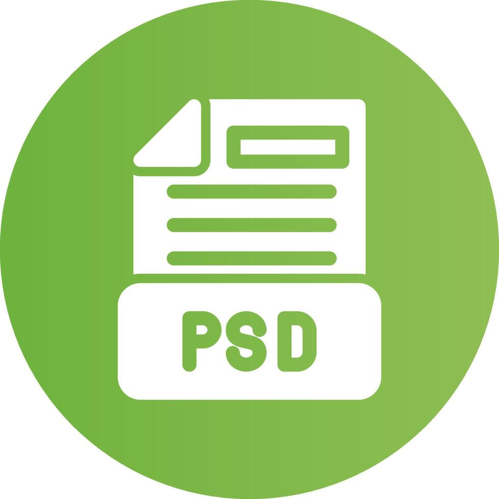 psd het dossier creatief icoon ontwerp vector