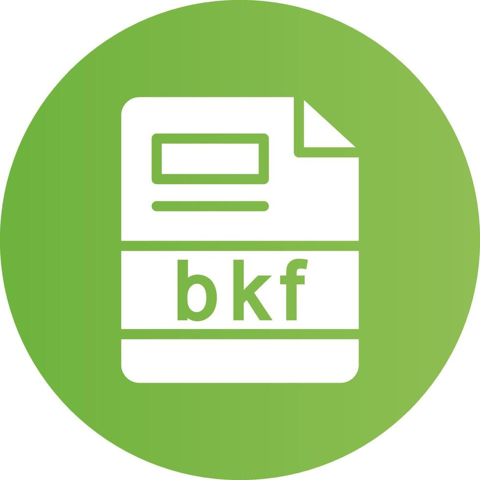 bkf creatief icoon ontwerp vector