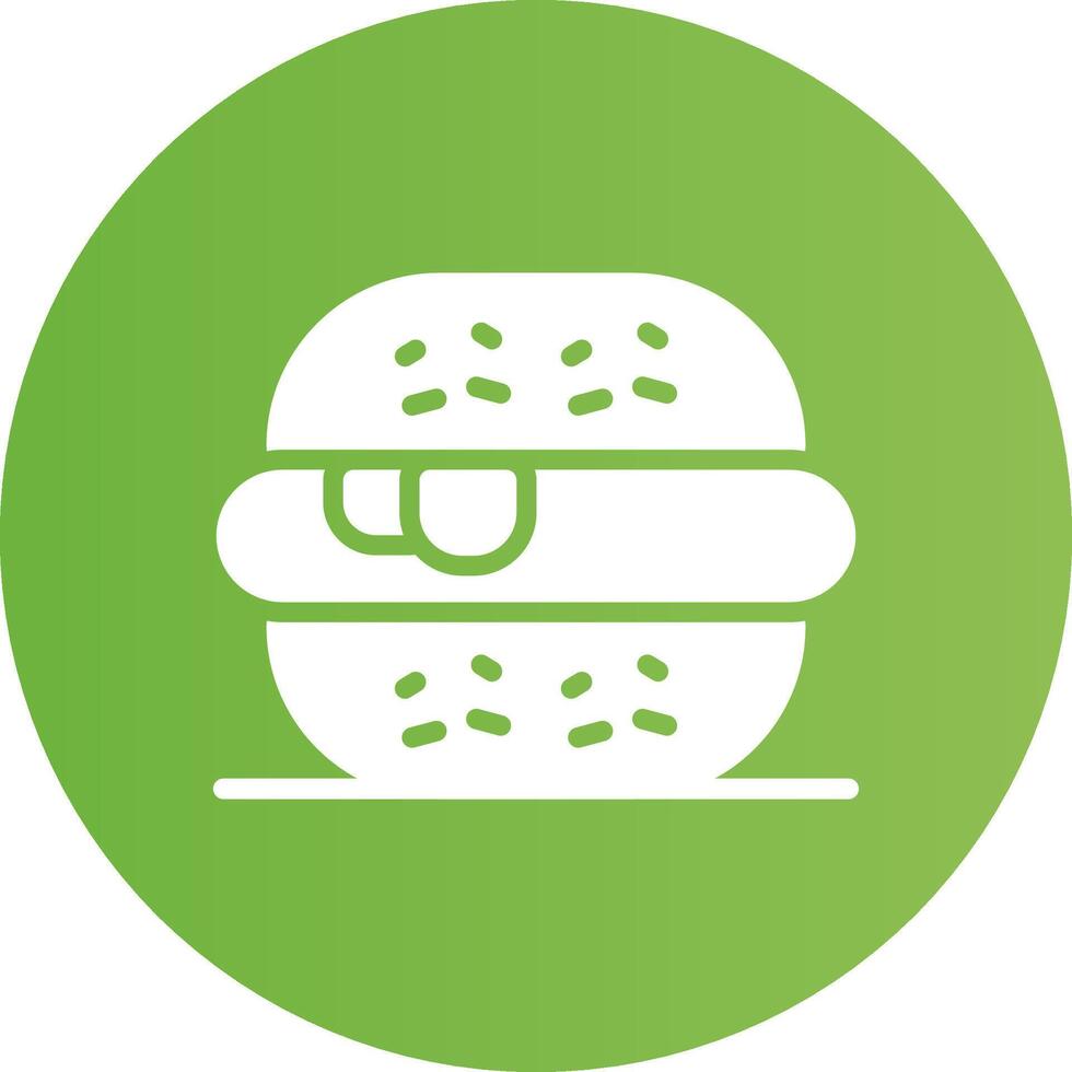 hamburger creatief icoon ontwerp vector