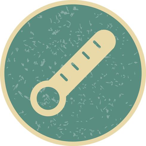Vector thermometer pictogram