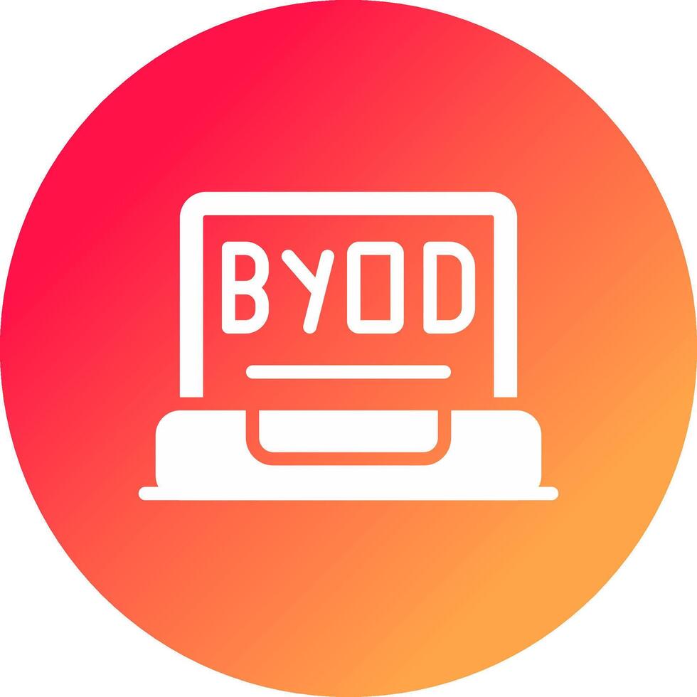 byod tour creatief icoon ontwerp vector