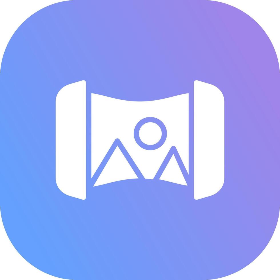 panorama creatief icoon ontwerp vector