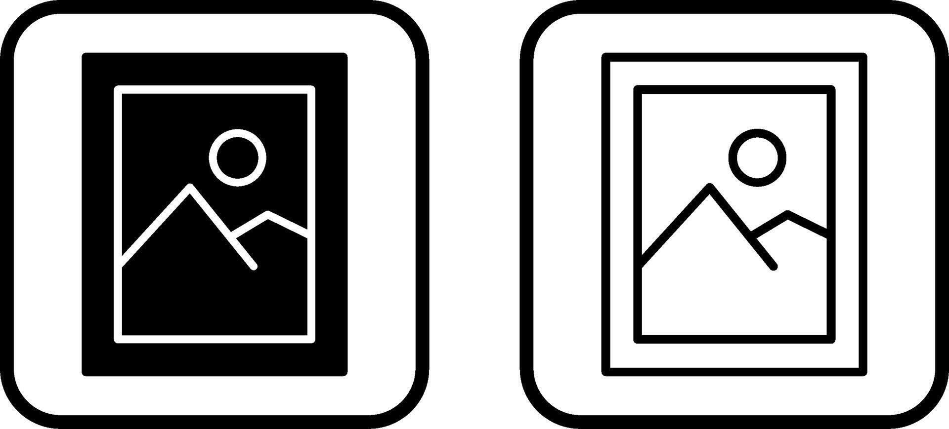 galerij vector pictogram