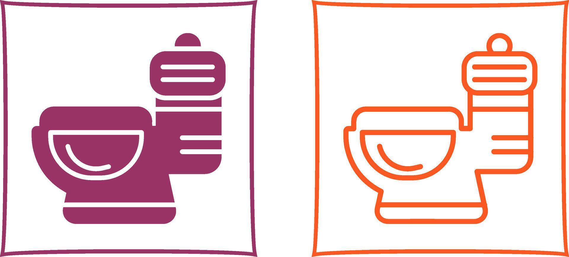 toilet vector pictogram