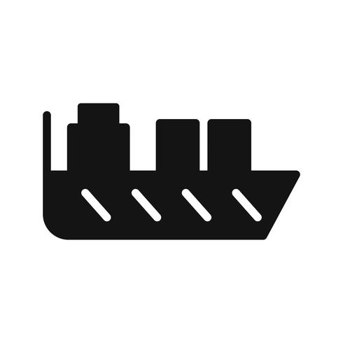 Vector schip pictogram