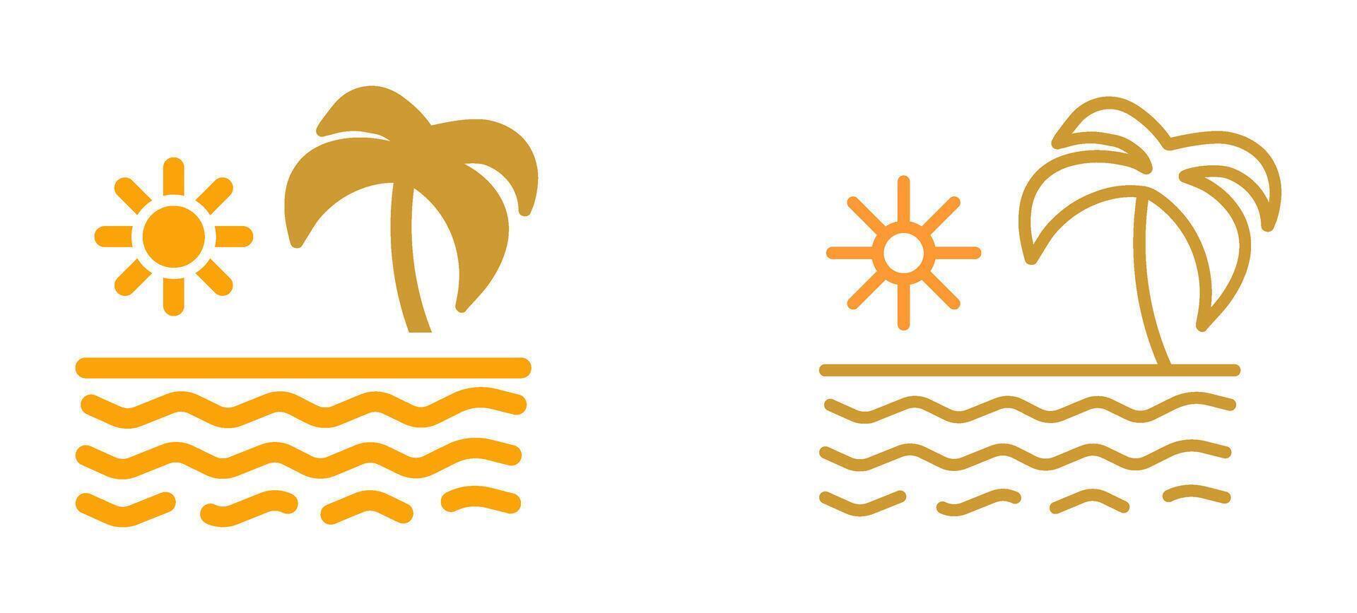 zomer vector pictogram