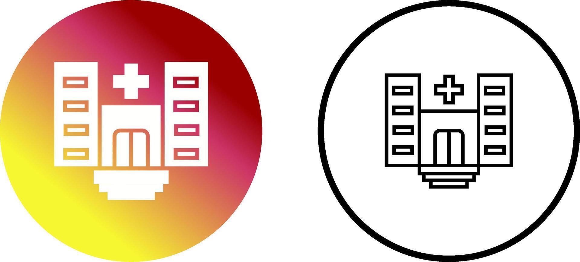 ziekenhuis vector pictogram