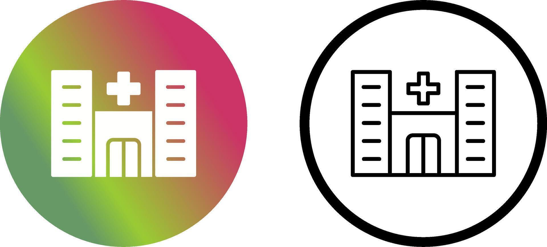 ziekenhuis vector pictogram