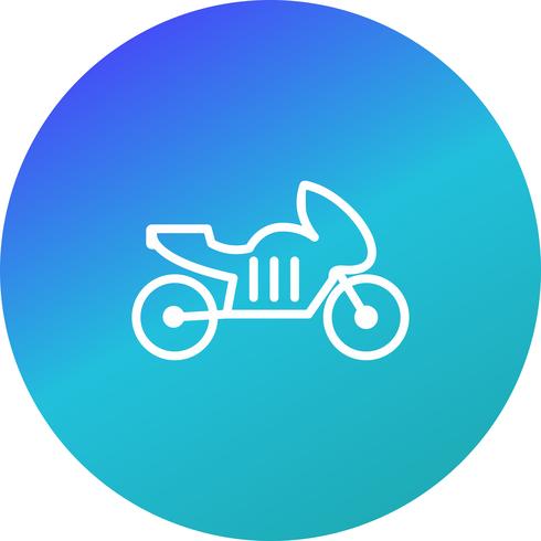 Vector fiets pictogram