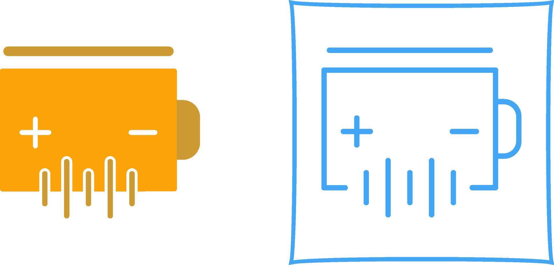 batterij vector pictogram