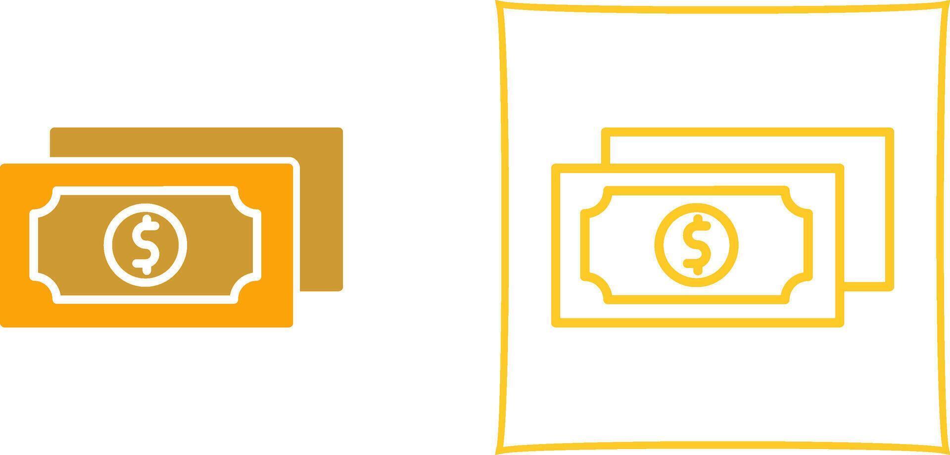 geld vector pictogram