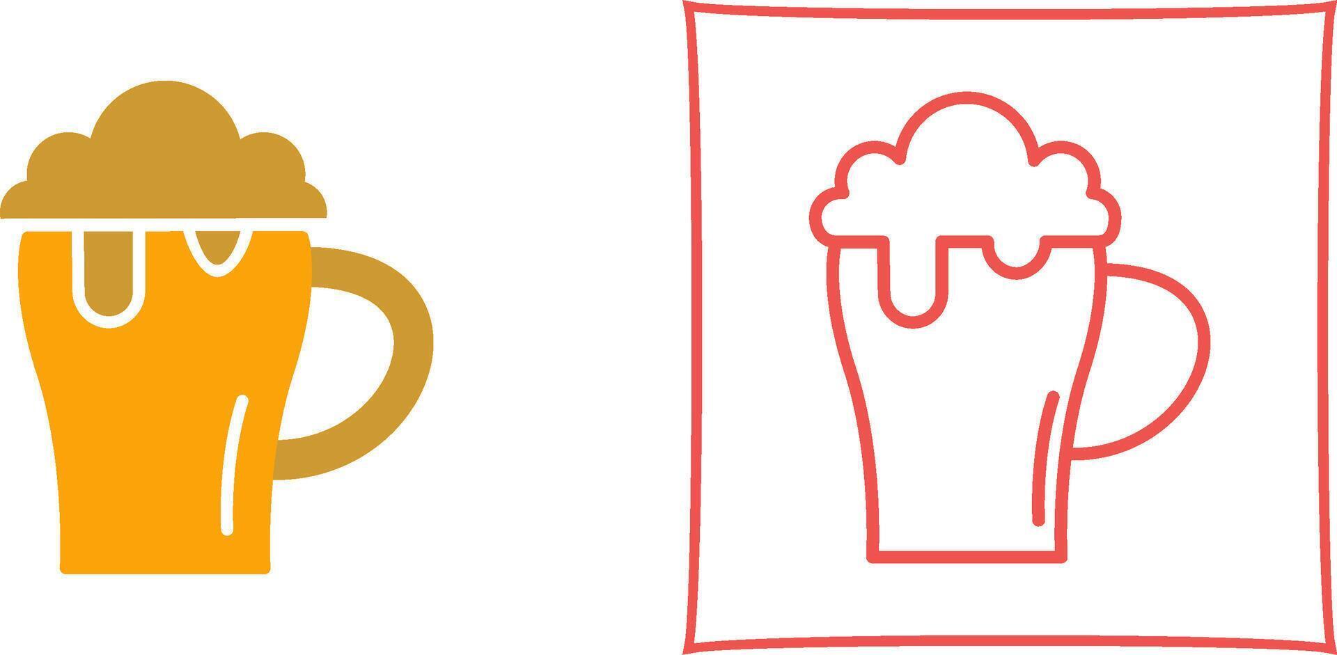 bier mok vector pictogram