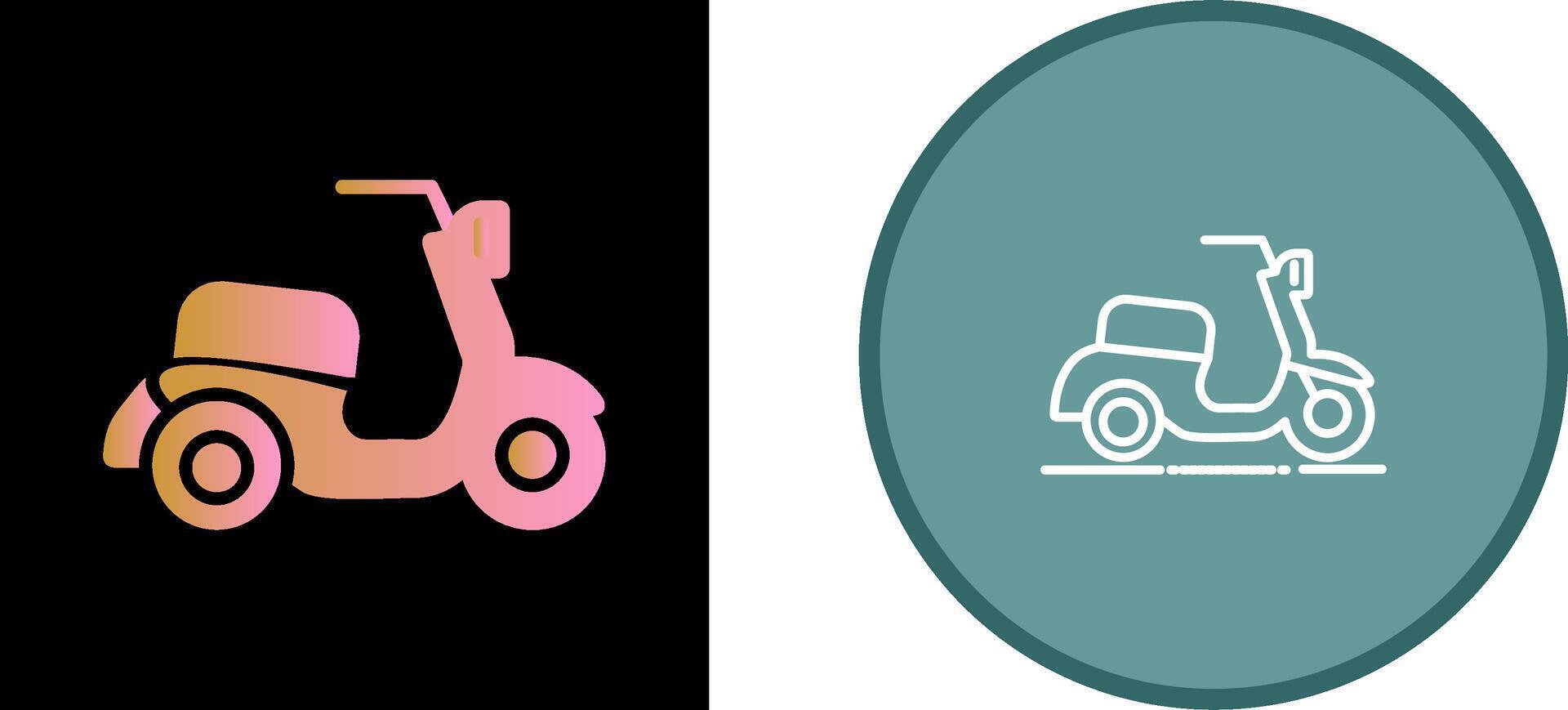 scooter vector pictogram