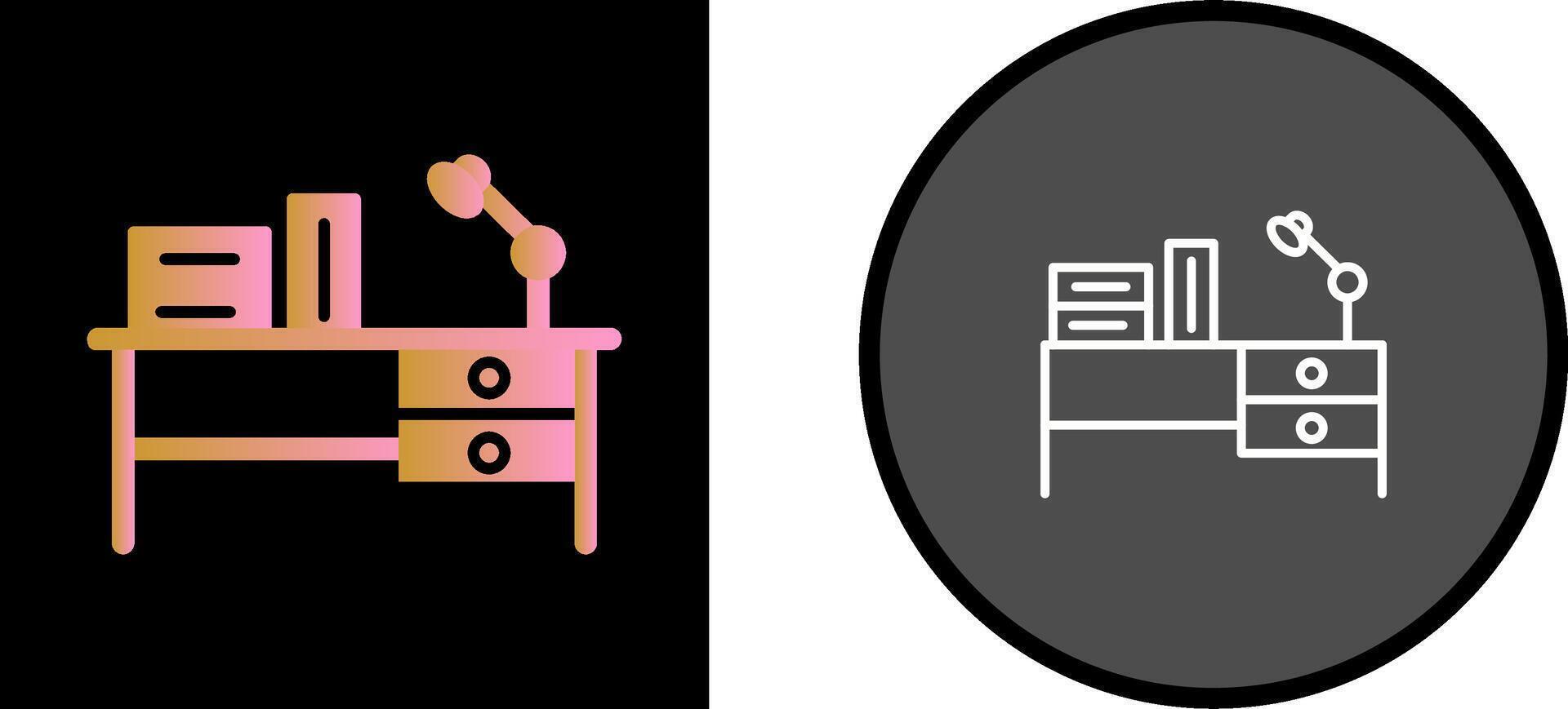 bureau vector pictogram