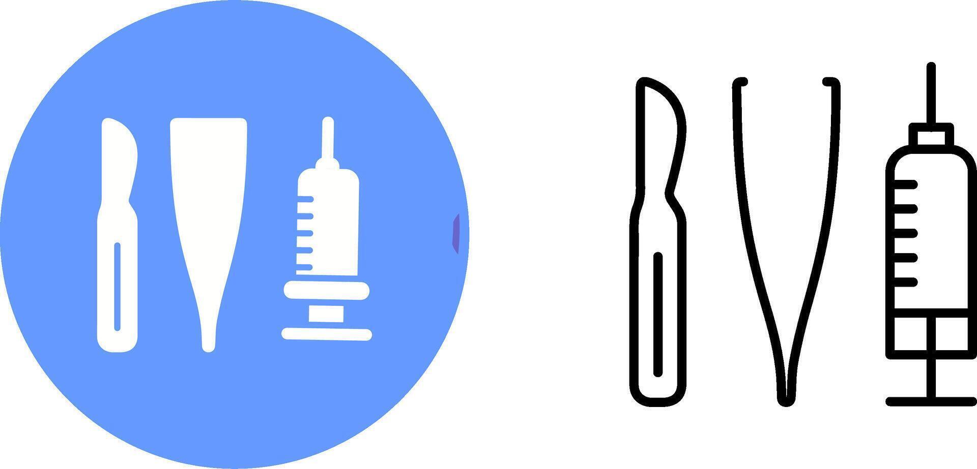 operatie gereedschap vector icoon