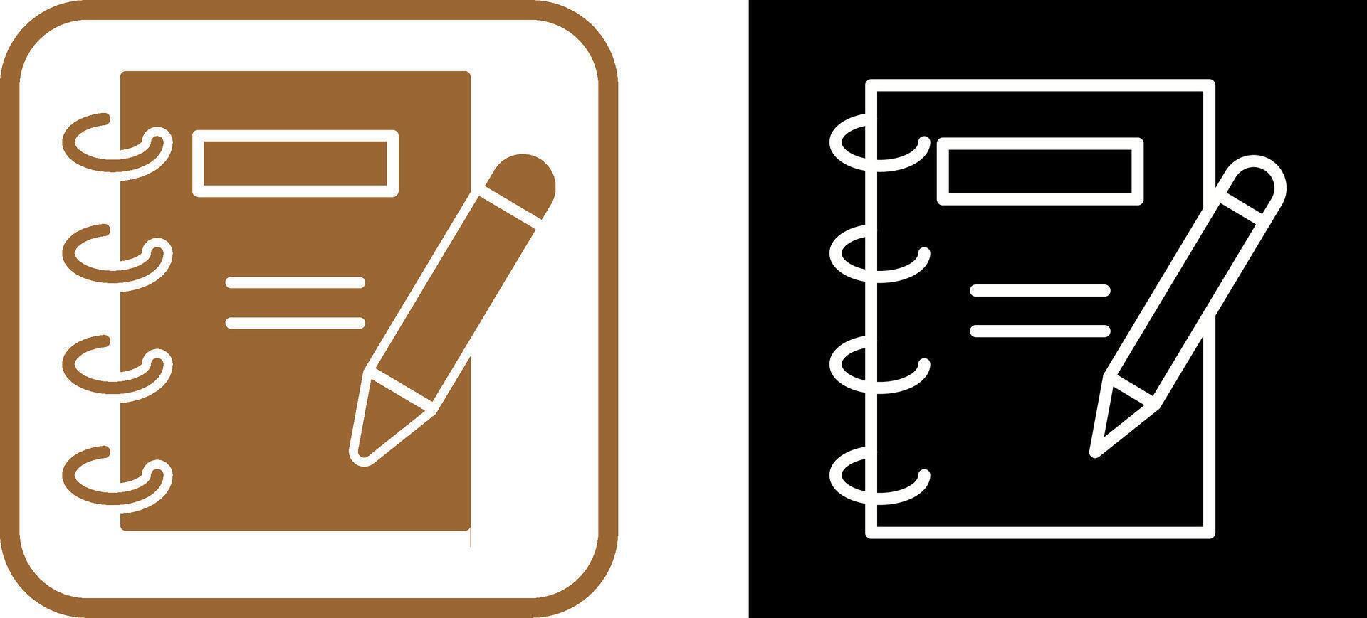 notities vector pictogram