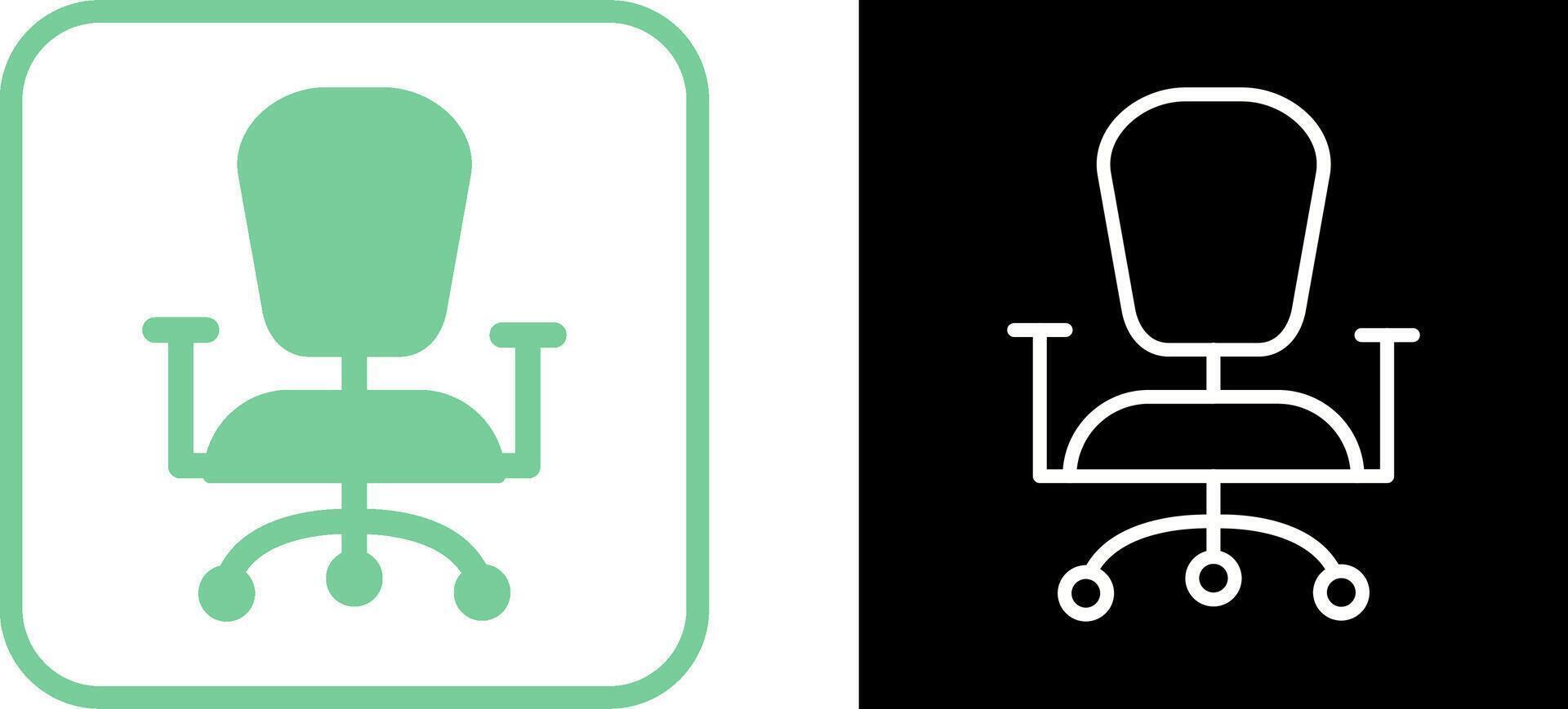 oude stoel vector icoon