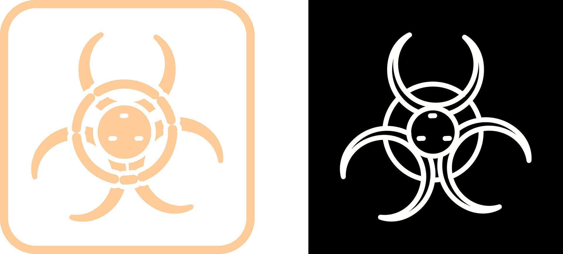 biohazard vector icon