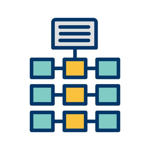 Vector netwerkpictogram