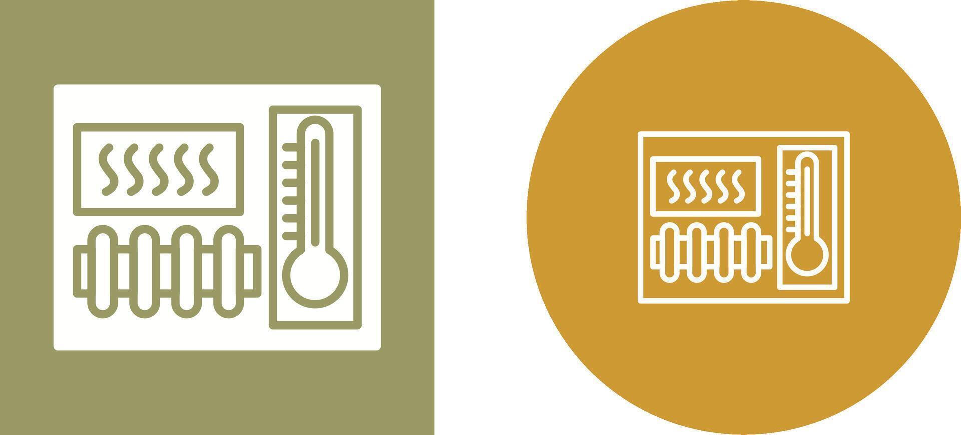 verwarming element vector icoon