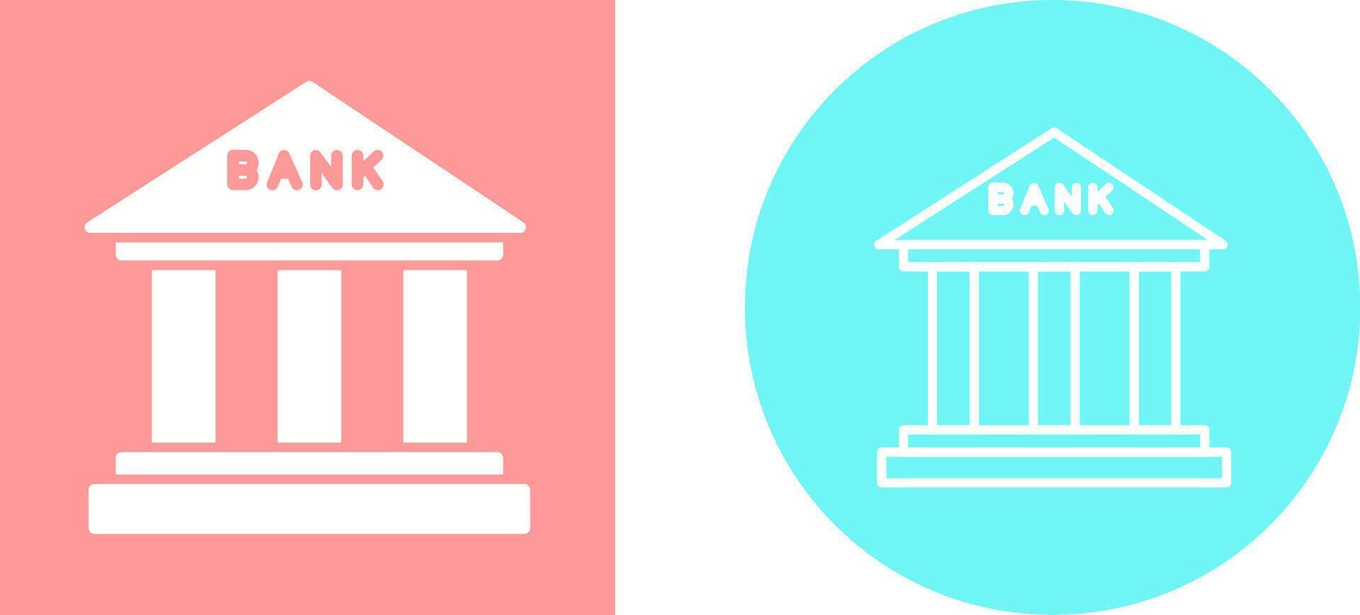 bank vector pictogram